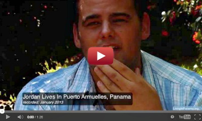 Screenshot of YouTube Video of Young man speaking