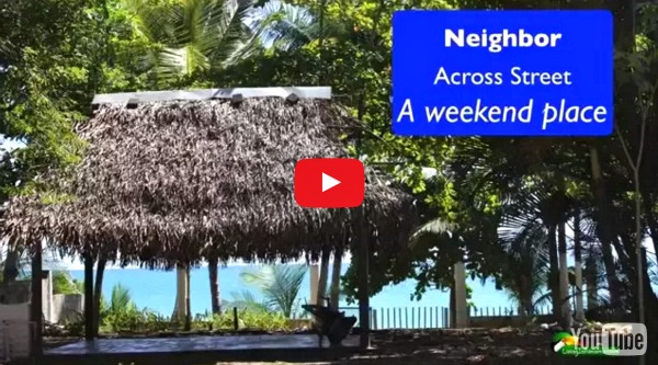 screenshot of rancho at start of video about panama house for sale