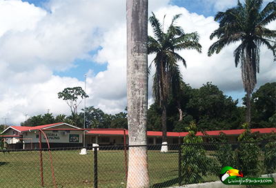 The rebuilt Las Palmas school - post fire.